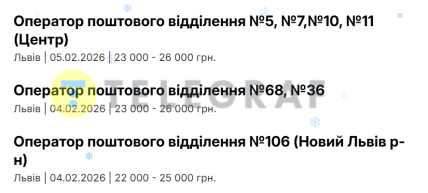 Зарплата на "Новой Почте" во Львове