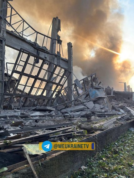 Наслідки удару РФ по Вінниці 10.09.2025