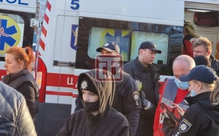 Пожар на Цветаевой Киев 9.04.2021