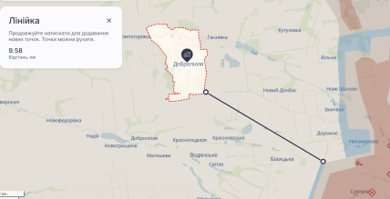 Доброполье на карте