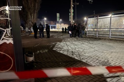 Поліція на місці вибуху в Миколаєві