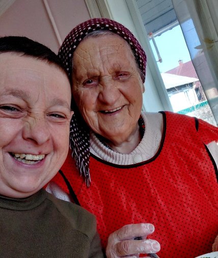 Василий Бендас с мамой
