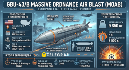GBU-43/B Massive Ordnance Air Blast Bomb