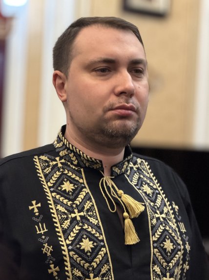 Буданов у вишиванці