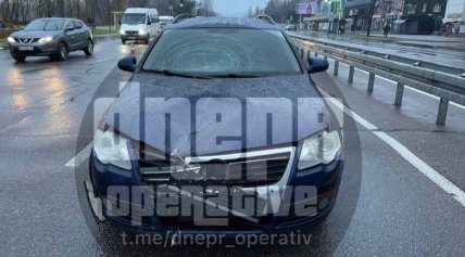 ДТП на Набережній Перемоги 21.11.2022