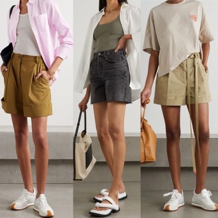 Стильні образи із шортами