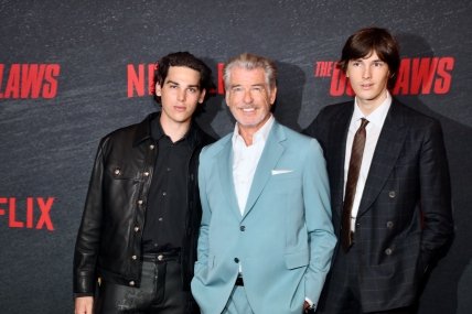 Пірс Броснан з синами