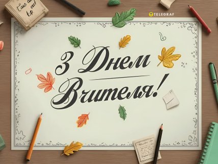 День вчителя, картинки, листівки, привітання