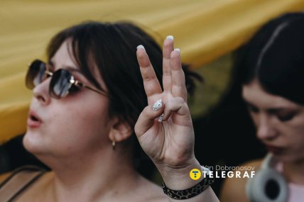 Марш «За диалог и реформы в оборонной сфере». Фото: Ян Доброносов/"Телеграф"