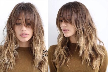 Стрижка на длинные волосы каскад