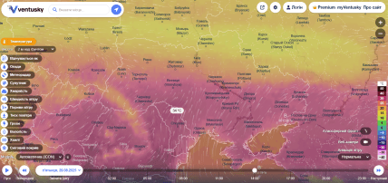Погода в Украине 29 августа — где будет жара, карта