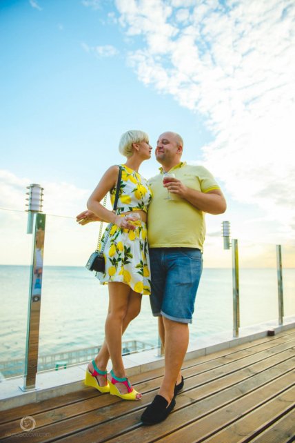 Егор Крутоголов с женой