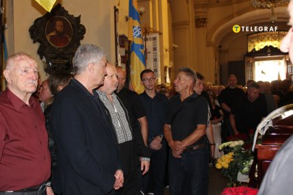 Турчинов на чині похорону Парубія