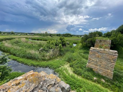 Вид возле села Деньги