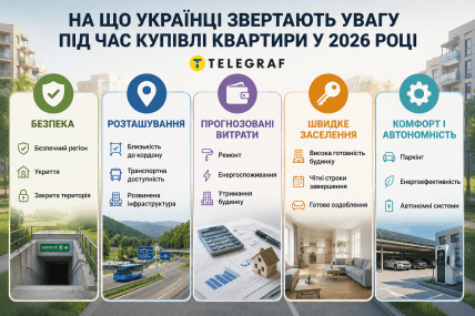 Критерії, які впливають на вибор житла 2026 році