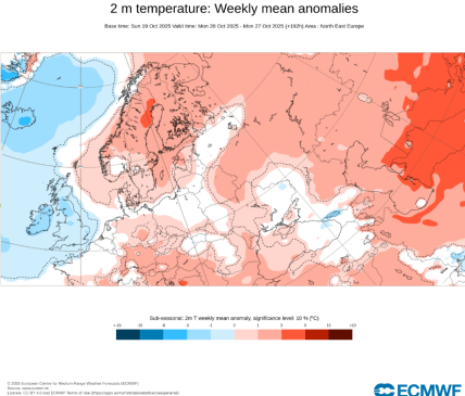 Якою буде погода в Україні до кінця жовтня