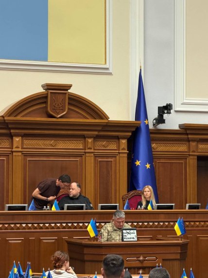 Богдан Моркляник складає присягу