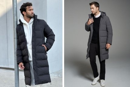 мужской пуховик