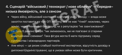 Хто замінить Єрмака в Офісі президента