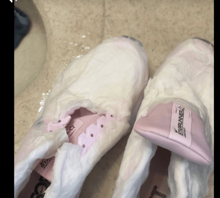 Как постирать кроссовки дома