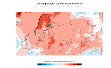 Карта прогноза погоды