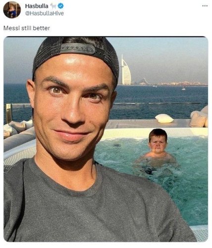 Хасбік заявив, що Мессі краще за Роналду