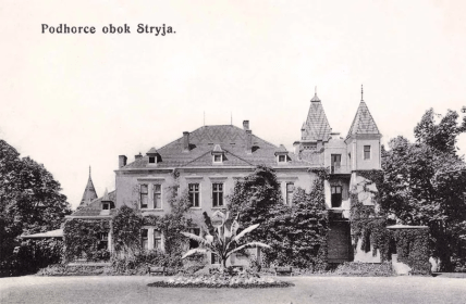 Так виглядав палац Бруницьких раніше