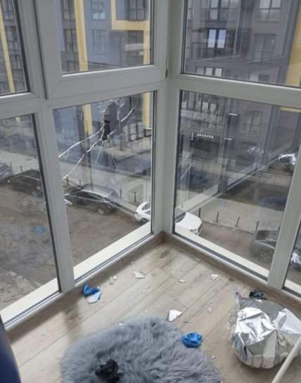 Последствия атаки во Львове