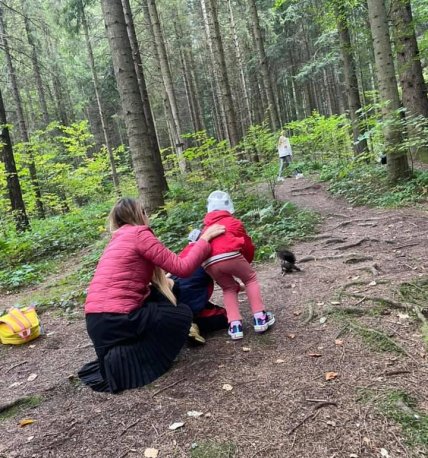 Дети Михаила Подоляка. Фото: facebook.com/mariia.podolyak.damaskina