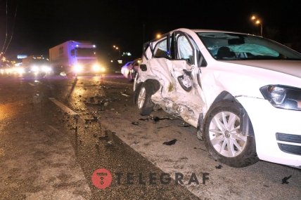 ДТП на Кільцевій у Києві 29 січня - після зіткнення Volkswagen та BMW загинула жінка, фото та відео