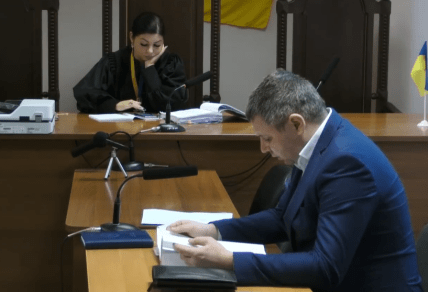 Федулеєва в суді. Фото: скриншот відео