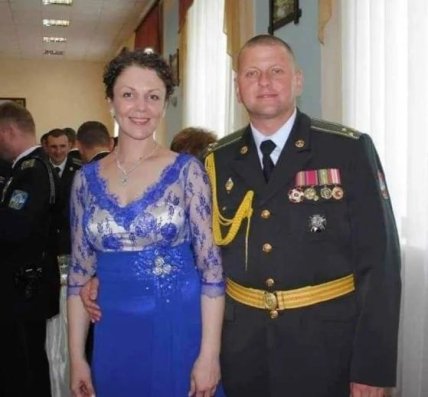 Валерій Залужний із дружиною