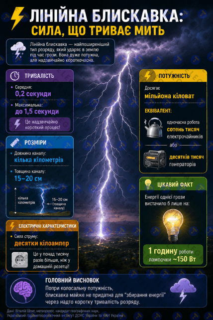Линейная молния