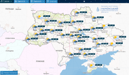 Прогноз погоди в Україні на 7 липня