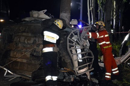 ГСЧС ДТП на Набережной Победы Днепр