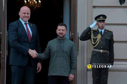 Участников саммита встречал президент Владимир Зеленский