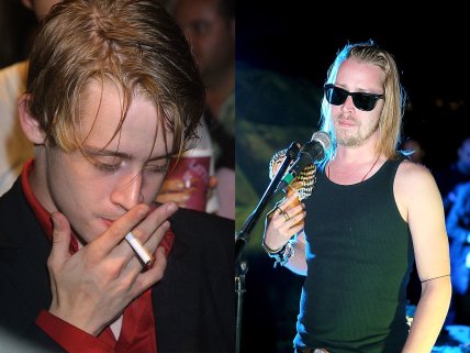 Маколей Калкін алкоголік у молодості