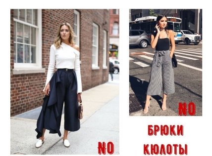 Штани кюлоти