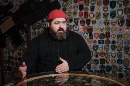 Фото військовий психолог Андрій Козінчук