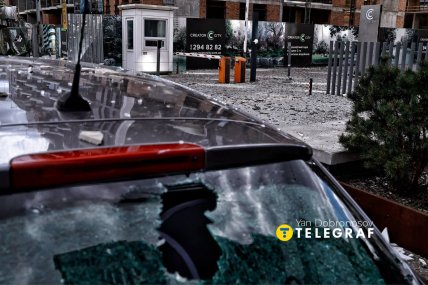 Наслідки атаки дронів на Київ 28 квітня 2026, фото Ян Доброносов