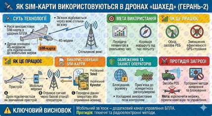 Як сім-карти використовують в дронах