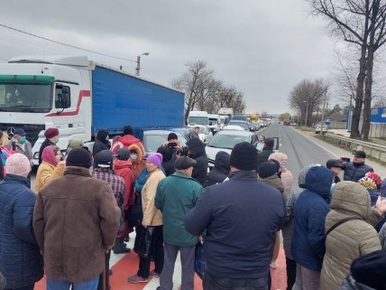 Сторонники партии Шор 15 марта блокировали дороги в Молдове