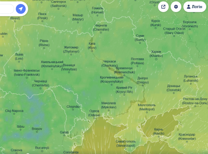 Проноз погоди на ніч 4 травня