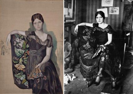 Портрет Ольги в кресле Пабло Пикассо