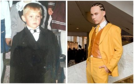 Артем Пивоваров в детстве и сейчас