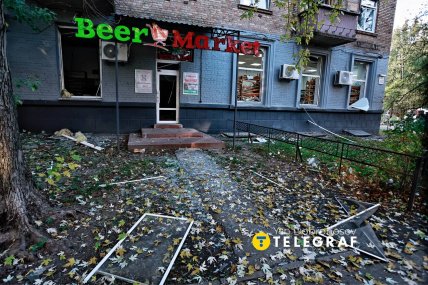 Ян Доброносов показал последствия удара по Киеву 22 октября