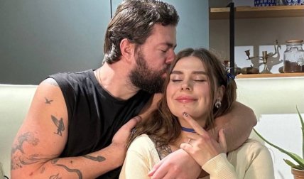 Александра Зарцка с мужем