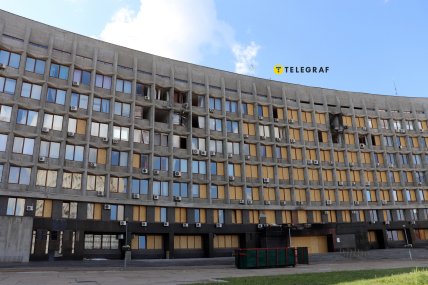 Горсовет Сумы площадь Независимости 2 как выглядит в августе 2025 после обстрела