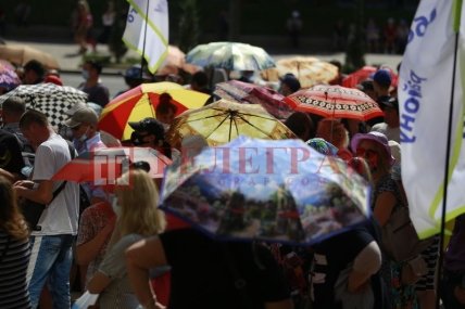 Митинг под КМДА 8.07.2021