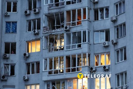 Наслідки російського обстрілу Києва 28.07.2025